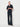 Straight Bonded Jersey Trousers